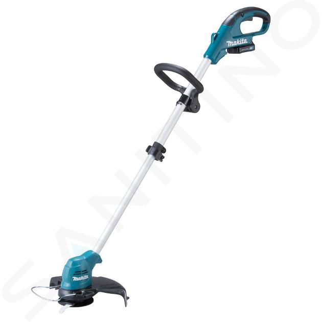 Makita Zahradní technika - 12V AKU vyžínač, záběr 26 cm, 2x aku 2,0 Ah, nabíječka UR100DWAE