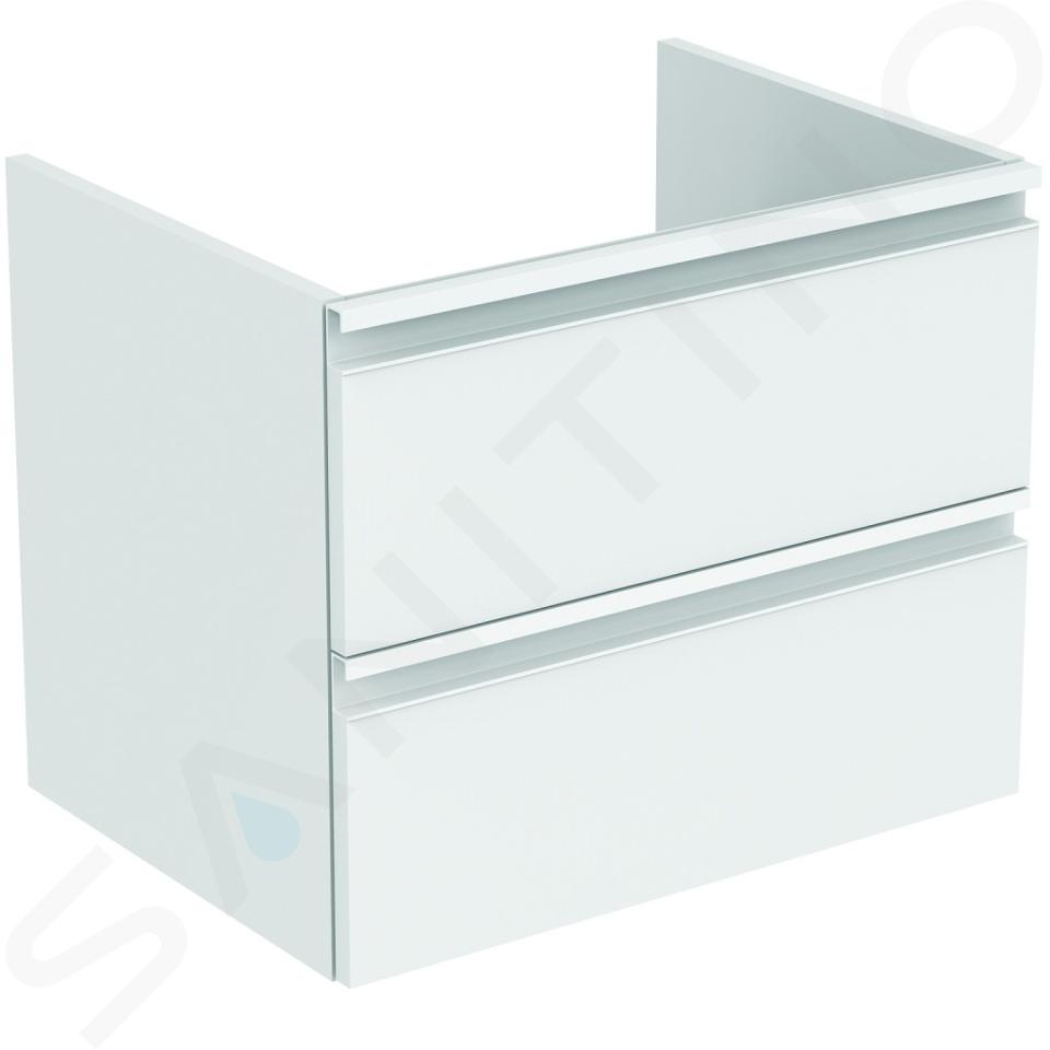 Ideal Standard Tesi - Mobiletto sottolavabo 600 x 440 x 490 mm, laccato bianco lucido T0050OV