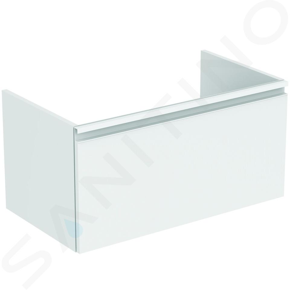 Ideal Standard Tesi - Mobile sotto il lavabo, 80x44x40 cm, bianco lucido T0047OV