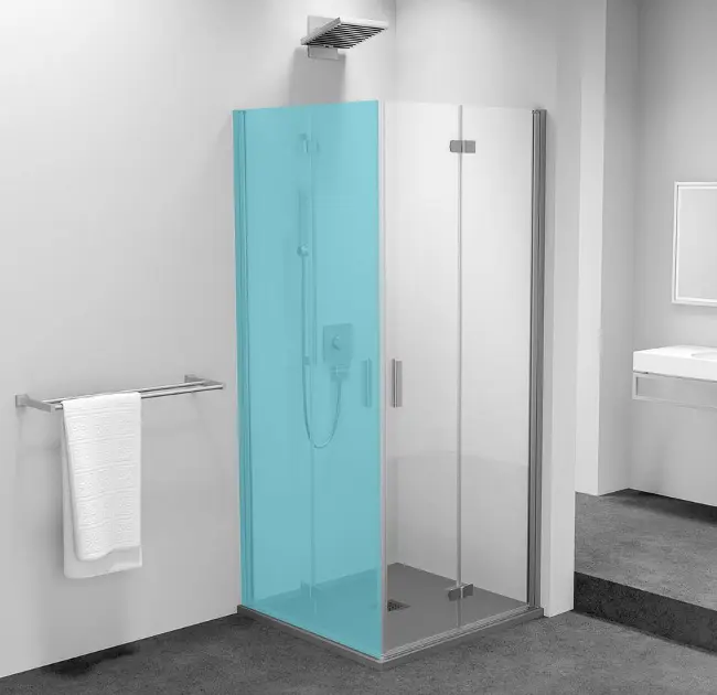 Polysan Zoom Line - Sprchové dveře skládací 80x200 cm, pravé, Antidrop, čiré sklo/chrom ZL4815R