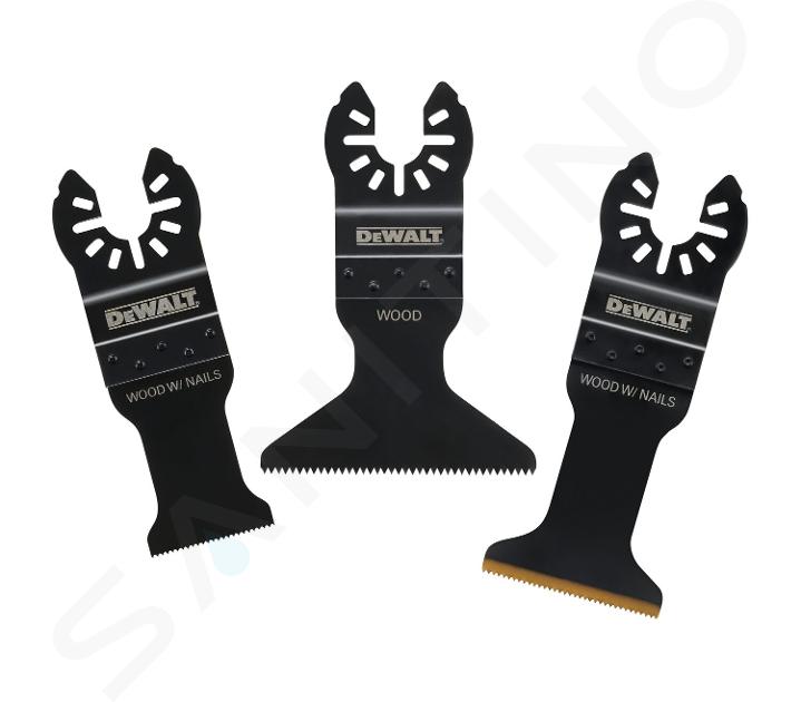 DeWALT Accessori - Set di 3 accessori per smerigliatrici oscillanti multiuso DT20760