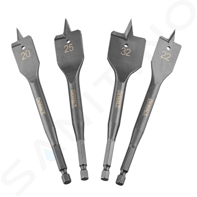 DeWALT Zubehör - 4-teiliges Holz-Fräsbohrer-Set DT4797