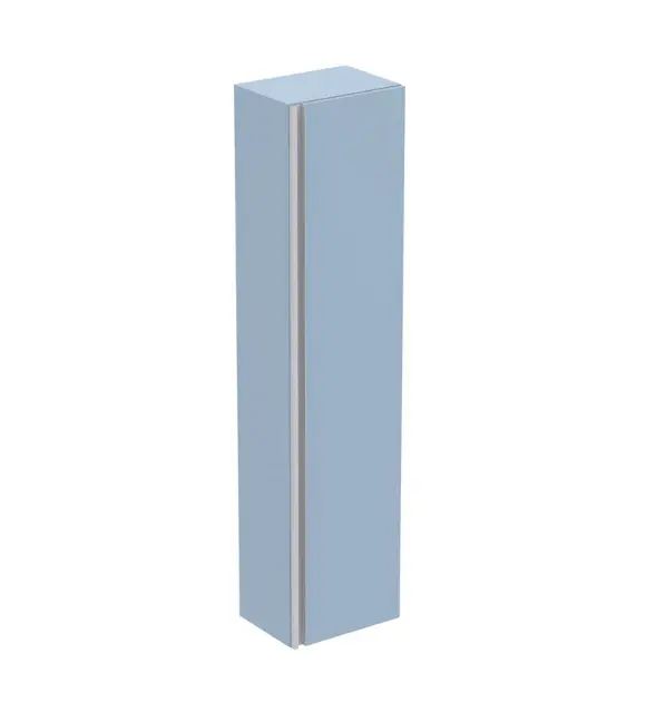 Ideal Standard Tesi - Armadio alto 400x300x1700 mm, azzurro opaco T0054WI