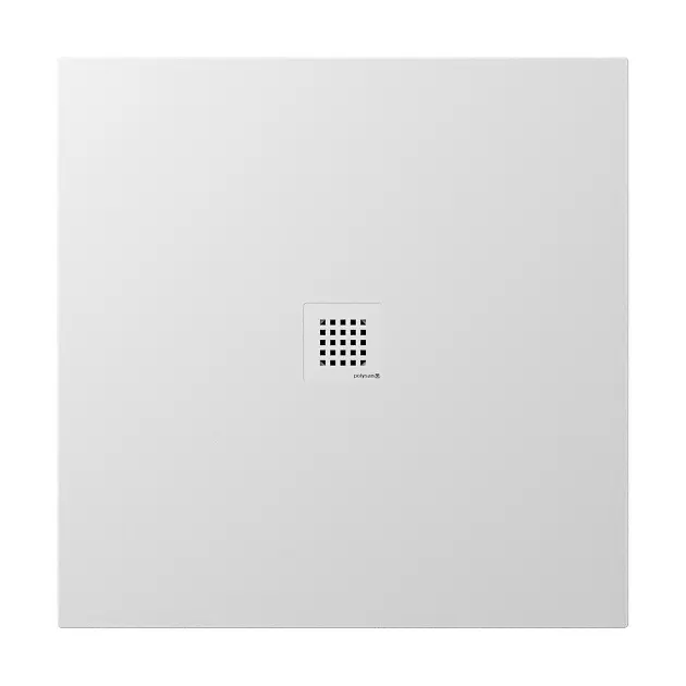 E-shop Polysan Tre - Sprchová vanička Neca 90x90 cm, matná biela 84300.11