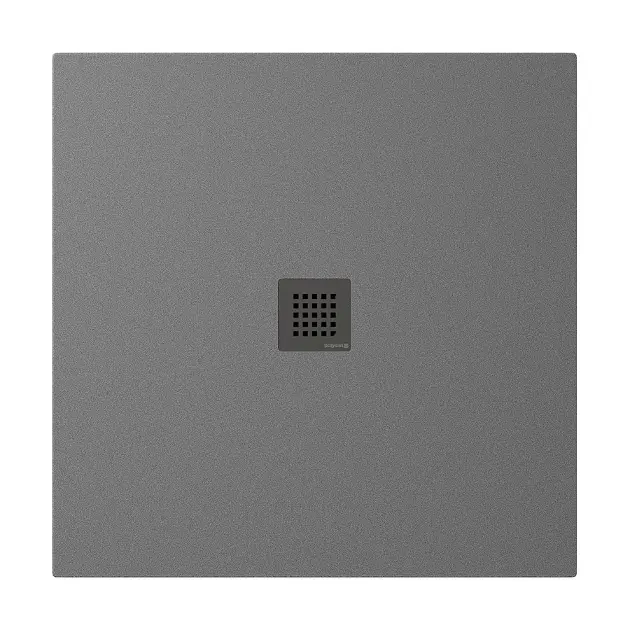 E-shop Polysan Tre - Sprchová vanička Neca 90x90 cm, matná sivá 84300.31