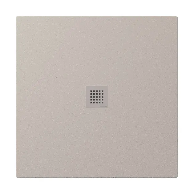 E-shop Polysan Tre - Sprchová vanička Neca 90x90 cm, matná béžová 84300.81