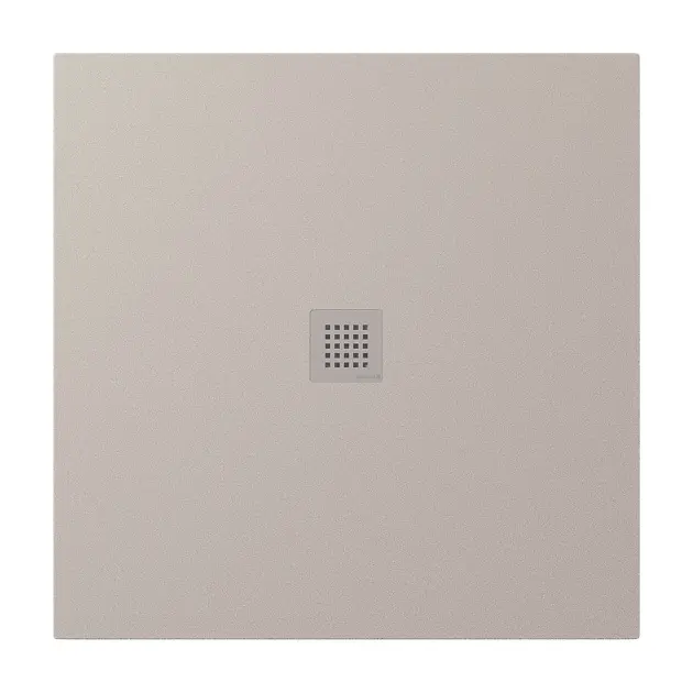 Levně Polysan Tre - Sprchová vanička Neca 100x100 cm, matná béžová 84301.81
