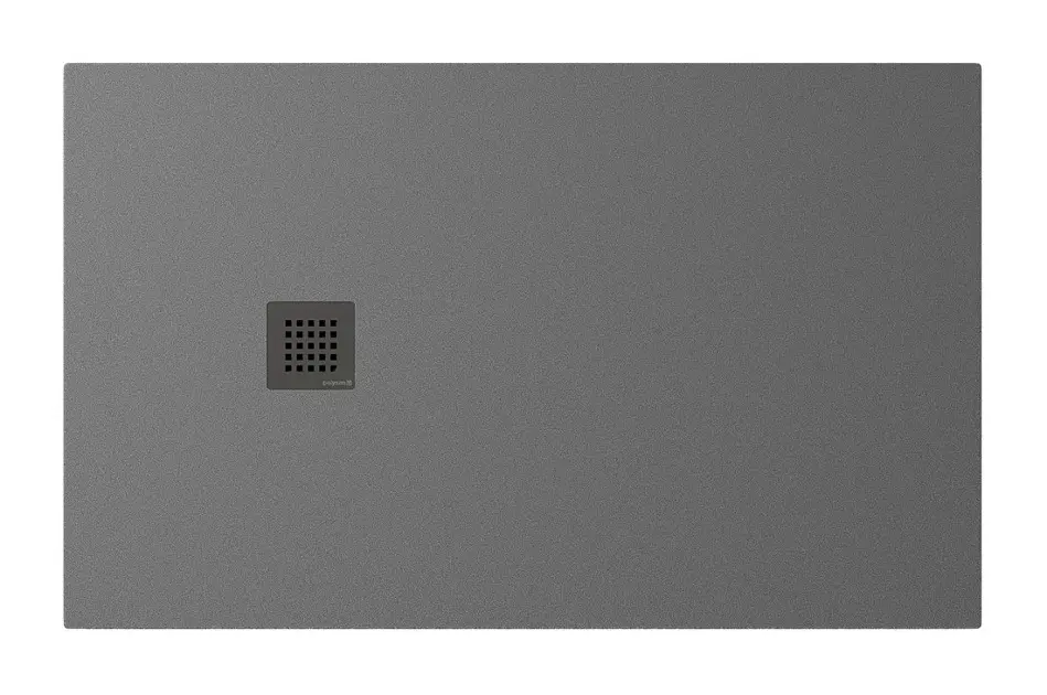 E-shop Polysan Tre - Sprchová vanička Neca 130x80 cm, matná sivá 84303.31