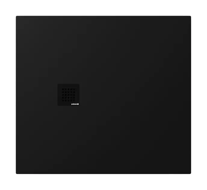 Polysan Tre - Душ-тава Neca 100x90 см, матово черна 84306.21
