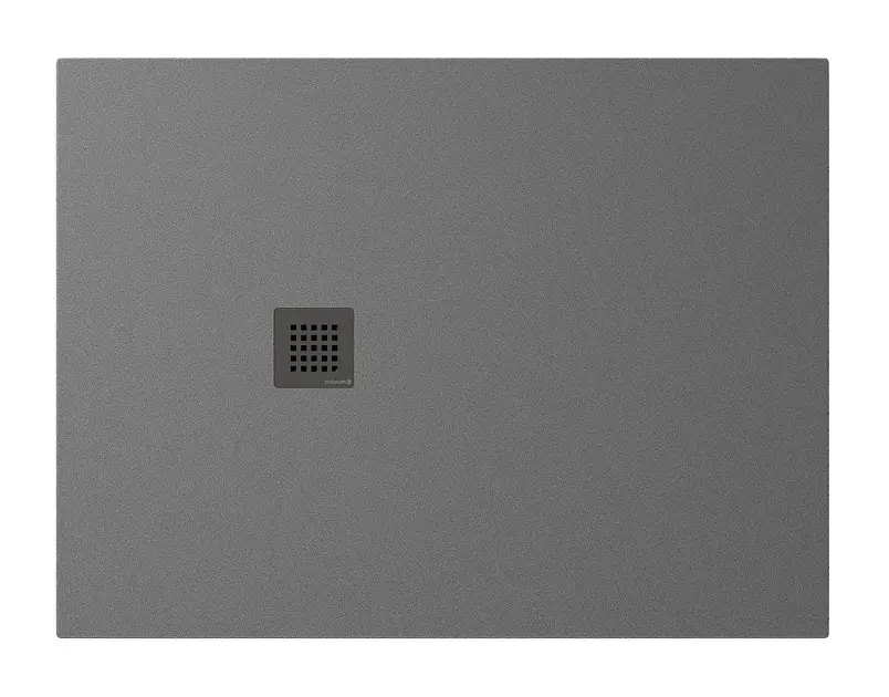 E-shop Polysan Tre - Sprchová vanička Neca 120x90 cm, matná sivá 84307.31