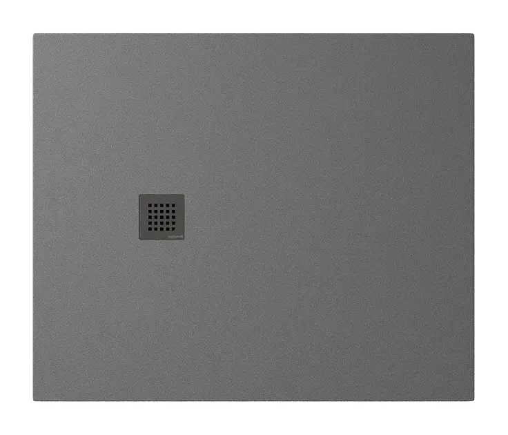 E-shop Polysan Tre - Sprchová vanička Neca 120x100 cm, matná sivá 84313.31
