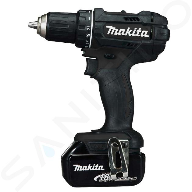 Makita Werkzeug - 18V Akku-Bohrschrauber, 2x 3,0 Ah Akku, Ladegerät DDF482RFEB