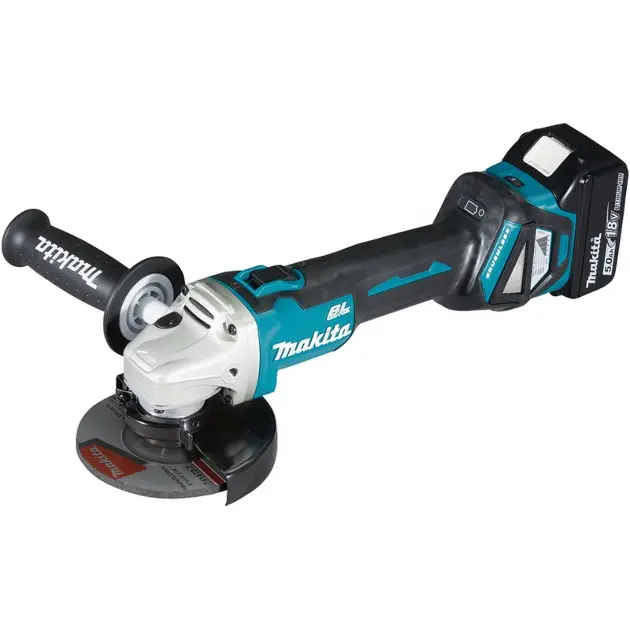 Makita DGA521RTX1 Meuleuse d'angle sans fil 125 mm 18V - X-LOCK