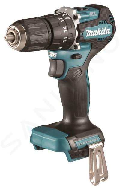 Makita Utensili - Trapano a percussione a batteria 18V, senza batteria e caricabatterie DHP487Z