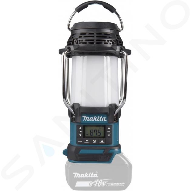 Makita - 18V Akku-Radio mit Laterne 260 lm, ohne Akku und Ladegerät DMR055