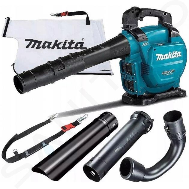 Makita Zahradní technika - 18V AKU fukar na listí, bez baterie a nabíječky DUB363ZV