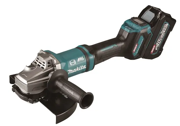 Levně Makita Nářadí - 40V AKU úhlová bruska 230 mm, 2x aku Li-ion XGT 5,0 Ah, nabíječka GA038GT201