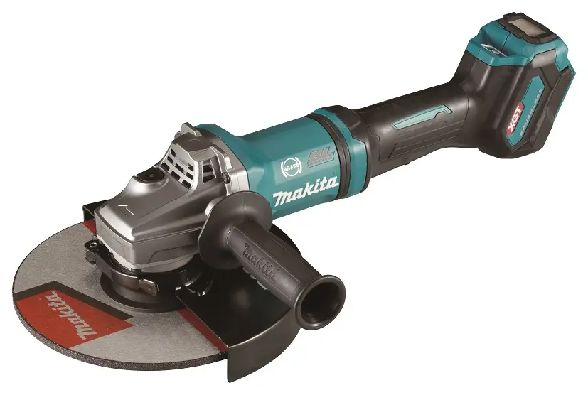 Makita Utensili - Smerigliatrice angolare a batteria 40V 230 mm, senza batteria e caricabatteria GA038GZ