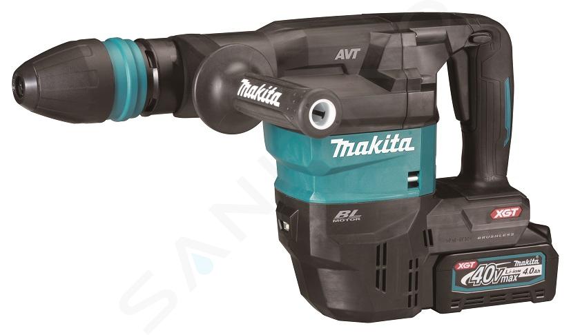 Makita Náradie - 40V AKU búracie kladivo, 2x aku Li-ion XGT 4,0 Ah, nabíjačka HM001GM201