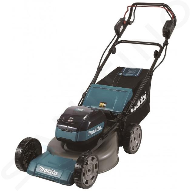 Makita Zahradní technika - 40V AKU sekačka na trávu, záběr 48 cm, s pojezdem, bez baterie a nabíječky LM001GZ