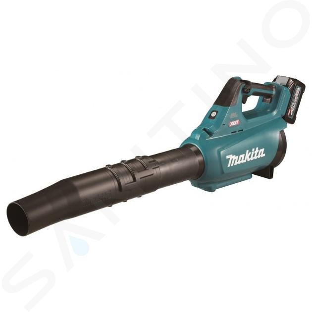 Makita Zahradní technika - 40V AKU fukar na listí, 1x aku 4,0 Ah XGT, nabíječka UB001GM101