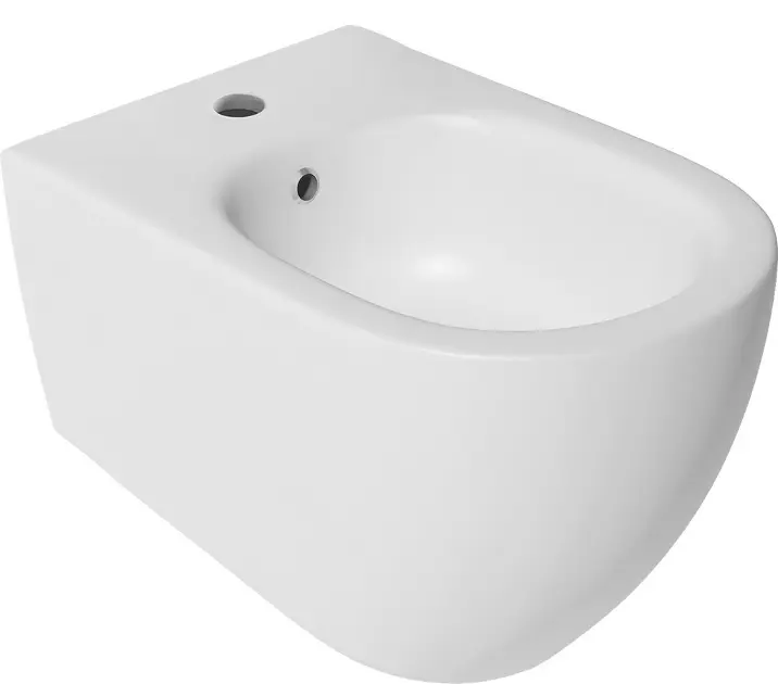 Sapho Infinity - Hangend bidet, kraangat, mat wit 10NF41001-2L