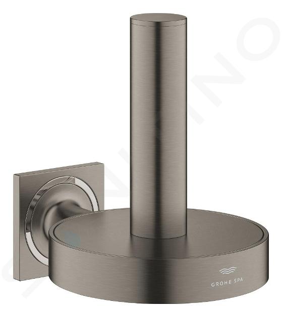 Grohe Allure - Držiak rezervného toaletného papiera, kefovaný Hard Graphite 40956AL1