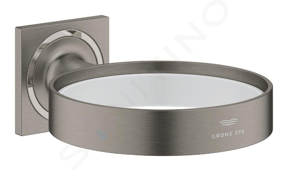 Grohe Allure - Držiak na kúpeľňové doplnky, kefovaný Hard Graphite 40963AL1