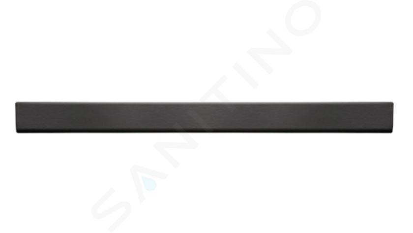 I-Drain AIO - Profilo di estensione per canaline doccia AIO, lunghezza 85 cm, nero metallizzato IDRO0850AIO.MB.V