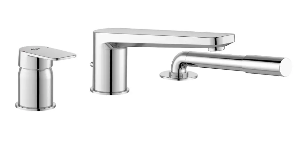 Levně Ideal Standard Tonic II - Baterie na okraj vany, 3-otvorová instalace, chrom A6348AA
