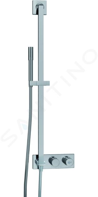 Ideal Standard Archimodule - Set doccia termostatico ad incasso, getto singolo, cromo A1557AA