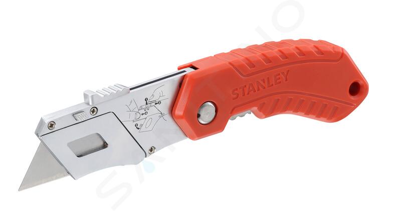 Stanley Accessoires - Cutter pliant avec lame rétractable 0-10-243