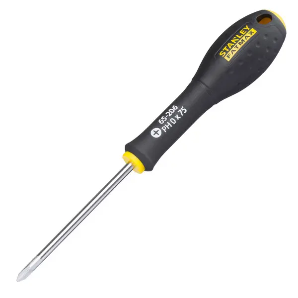 Stanley Outils - Tournevis cruciforme, type PH0, longueur 75 mm 0-65-206