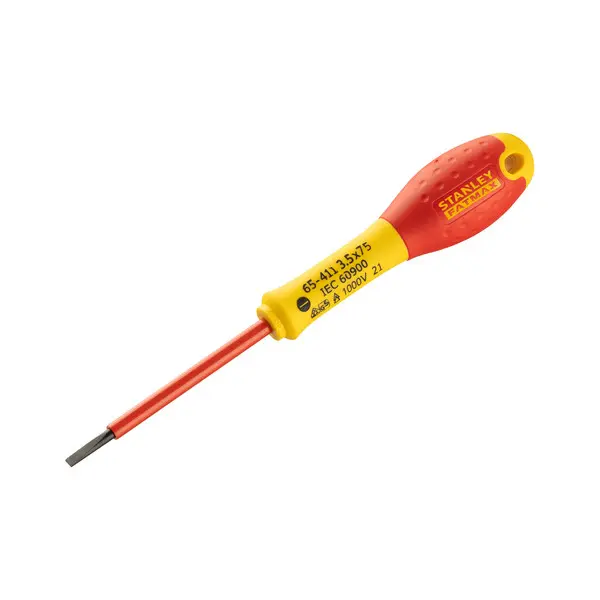 Stanley Outils - Tournevis isolant, type SL3,5, longueur 50 mm 0-65-411