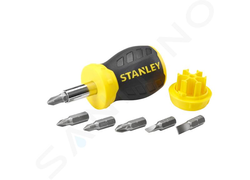 Stanley Herramientas - Mini destornillador con puntas 0-66-357