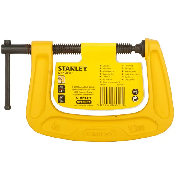 Morsetto A C STANLEY Maxsteel - Apertura 100 Mm | Serraggio 680 Kg | Per Officina E Fai Da Te - Foto 10