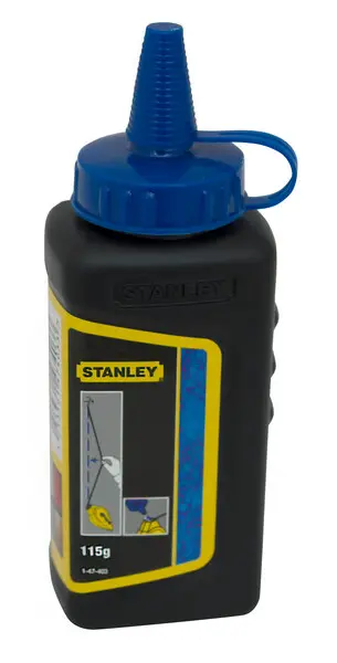 Levně Stanley Příslušenství - Prášková křída, 115 g, modrá 1-47-403