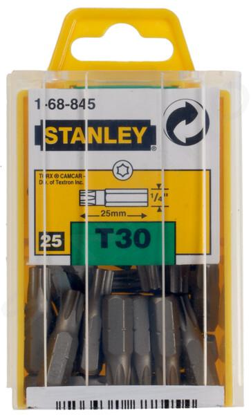 Stanley Tartozékok - Bitkészlet T30, 25 db 1-68-845