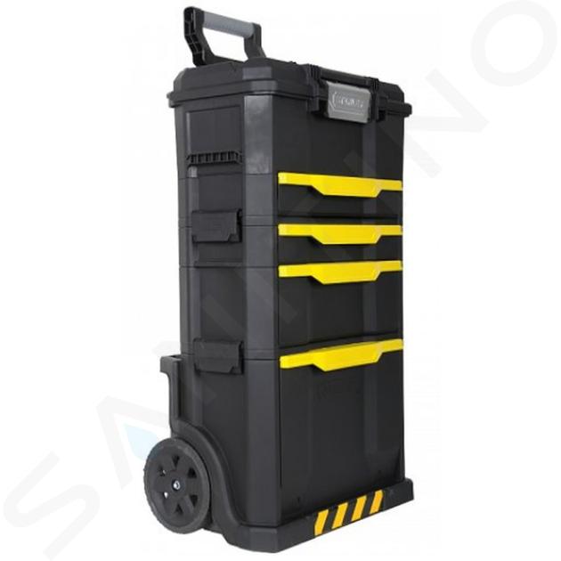 Stanley Accessoires - Set van trolley en 3 gereedschapskoffers 1-79-206