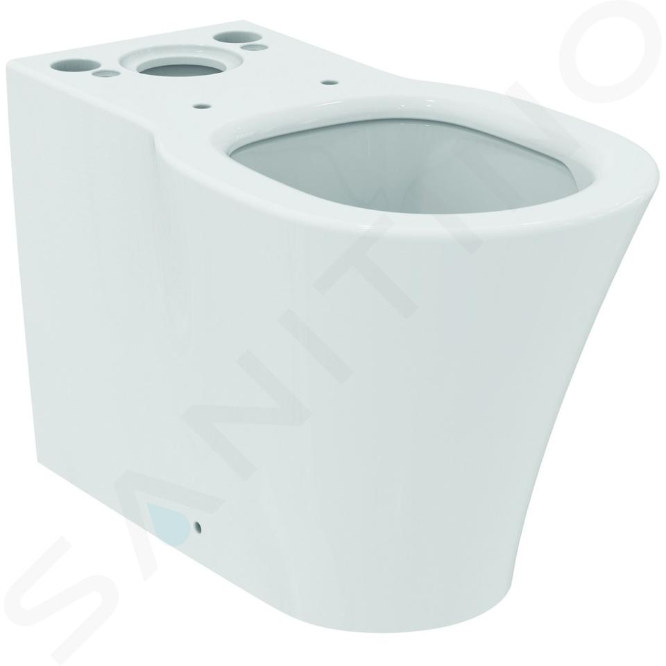 Ideal Standard Connect Air - WC kombi mísa, spodní/zadní odpad, AquaBlade, Ideal Plus, bílá E0137MA