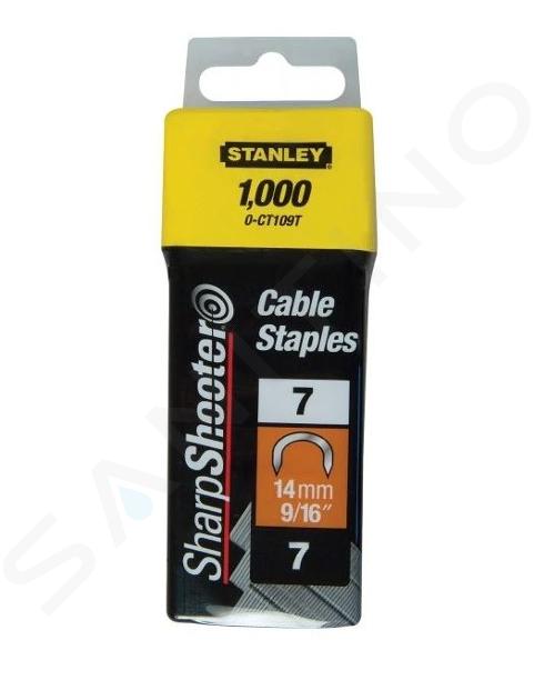 Stanley Příslušenství - Spony kabelové, typ 7, 14 mm, 1000 ks 1-CT109T