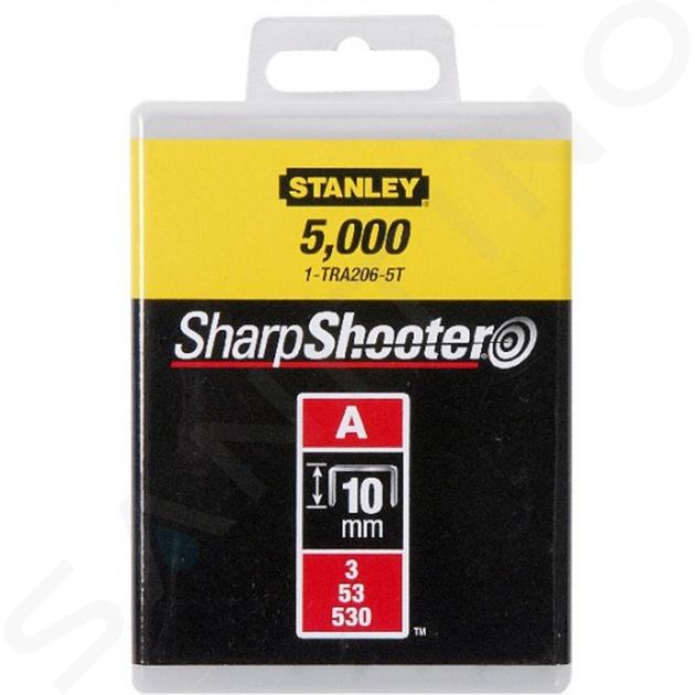 Stanley Accesorios - Grapas tipo A, 10 mm, 5000 ks 1-TRA206-5T