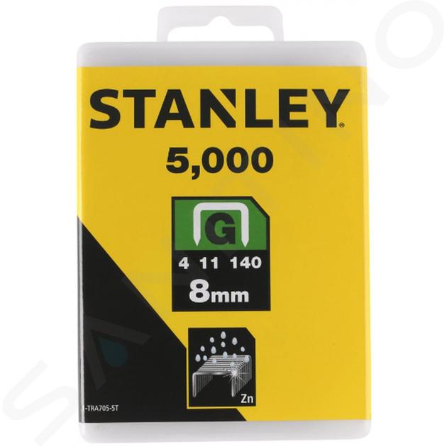 Stanley Příslušenství - Spony typu G, 8 mm, 5000 ks 1-TRA705-5T