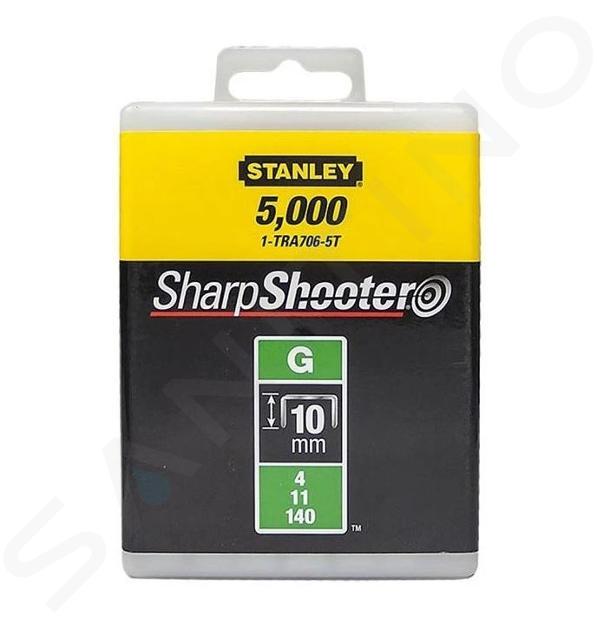 Stanley Accesorios - Grapas tipo G, 10 mm, 5000 ks 1-TRA706-5T