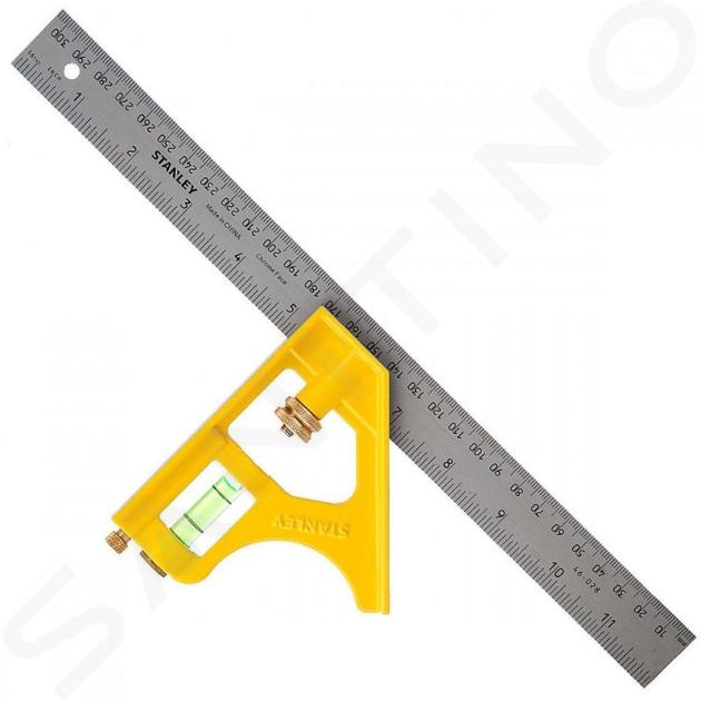 Stanley - Règle d'angle, longueur : 30 cm 2-46-028