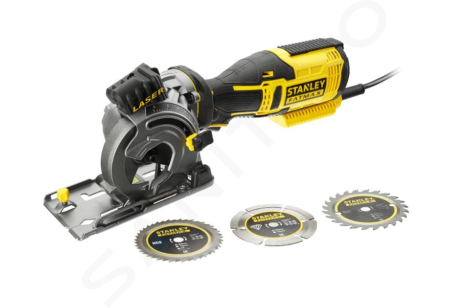 Stanley Utensili - Sega circolare 89 mm, 650 W FME380K-QS