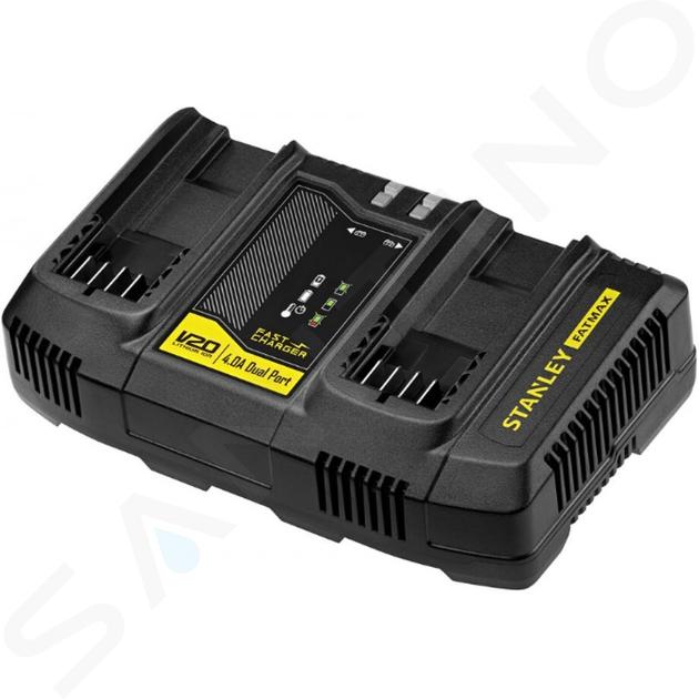 Stanley Accesorii - Încărcător 4A cu 2 porturi, pentru acumulatori de 18 V SFMCB24-QW