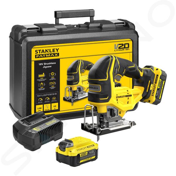 Stanley Gereedschap - 18 V ACCU-decoupeerzaag, 2x accu 4,0 Ah Li-Ion, lader SFMCS650M2K-QW