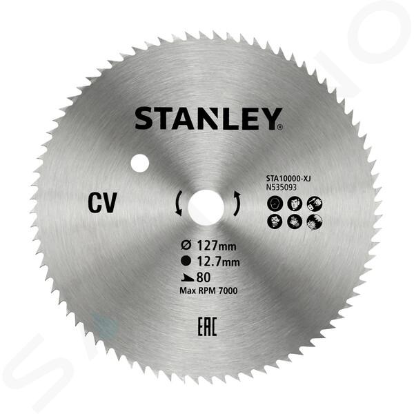 Stanley Accessoires - Zaagblad voor hout 127x12,7 mm, 80 tanden STA10000-XJ