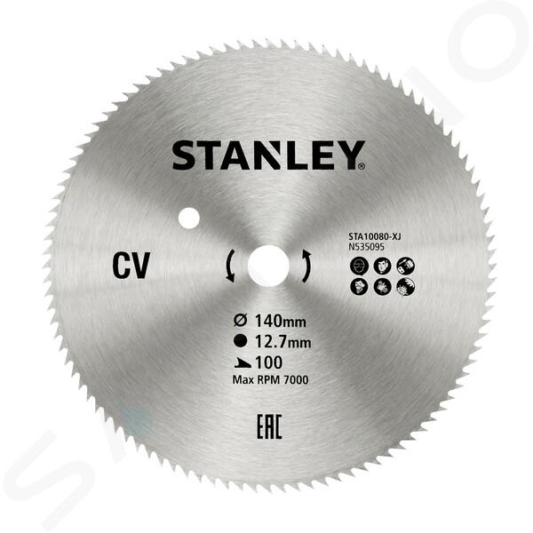 Stanley Accessoires - Zaagblad voor hout 140x12,7 mm, 100 tanden STA10080-XJ